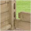 Houten plantenbak 40x40 verbindingen