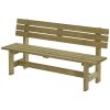 Houten tuinbank goes