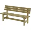 Houten tuinbank goes