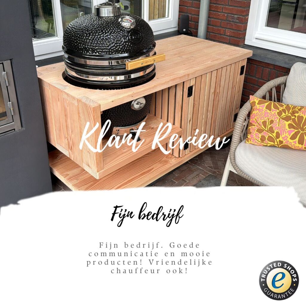 Klant Review buitenkeuken latjes met yakiniku large Klant Review buitenkeuken latjes met yakiniku large