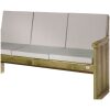 Kussen driezits taupe 1