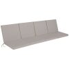 Kussen vierzits taupe