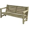 Loungebank driezits Loungebank driezits