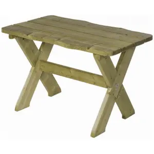 geïmpregneerd Houten Tuintafel Sneek 120 cm