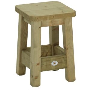 Houten Kruk Geïmpregneerd Hout 50 cm hoog