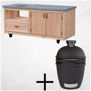 combi deal douglas hardsteen buitenkeuken + bastard large