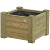 houten bloembak