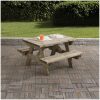 kinderpicknicktafel 120 cm vierkant met achtergrond kinderpicknicktafel 120 cm vierkant met achtergrond