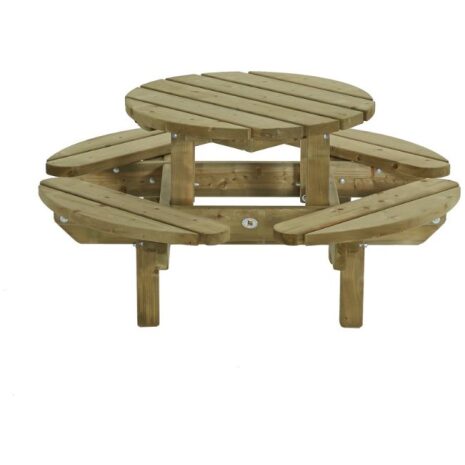 kinderpicknicktafel rond