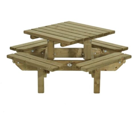 kinderpicknicktafel vierkant