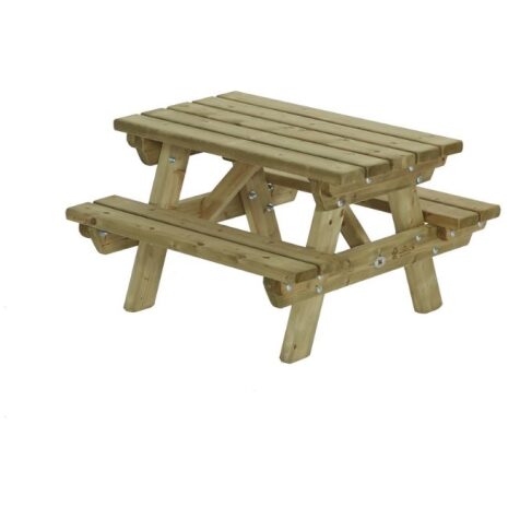 kinderpicknicktafel vierkant 90 cm
