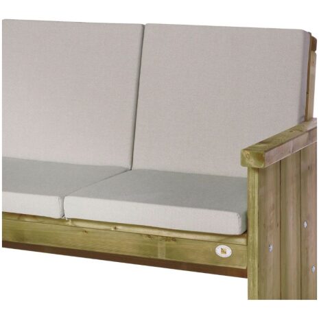 kussen tweezits Taupe 1 kussen tweezits Taupe 1