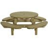 picknicktafel rond 1