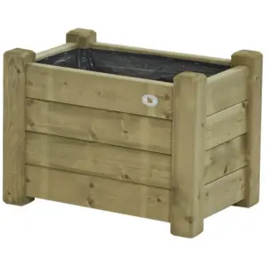 Houten Plantenbak Geïmpregneerd 60 x 40 cm