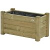 plantenbak hout 40x80 1