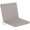 stoelkussen Taupe