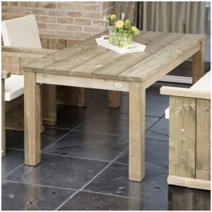geïmpregneerd Houten Tuintafel Lisse 180 cm