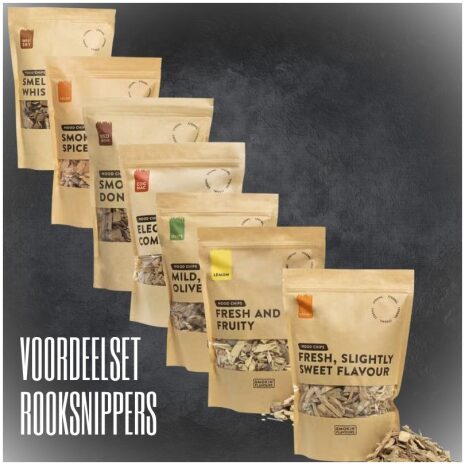 voordeelset 7 delige rooksnippers