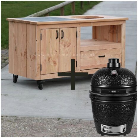buitenkeuken douglas brendan grill guru prime satin black large