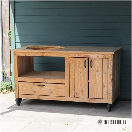 Buitenkeuken Bovi Douglas 150 cm voor kamado