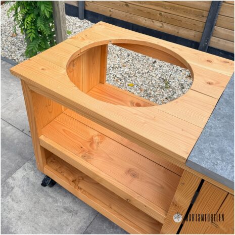 Buitenkeuken Douglas 150 cm voor de kamado