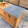 Buitenkeuken Douglas 150cm met tegel voorraadmodel