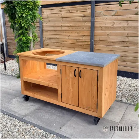 Kamado tafel douglas 150×70 voorraadmodel
