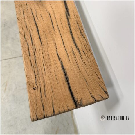 Oud eiken wandplank rustiek 57 cm WP-012
