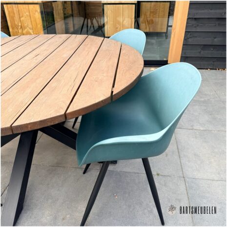 Ronde tuintafel 4 personen 150 cm