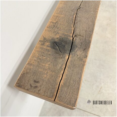 Wandplank oud eiken details 60 cm WP-008