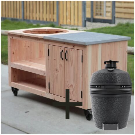 kamado tafel douglas 150x70 the bastard pro large