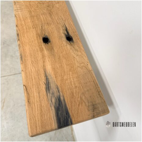 oud eiken wandplank 60 cm WP-013