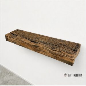 wandplank. van rustiek eiken 60 cm WP-002