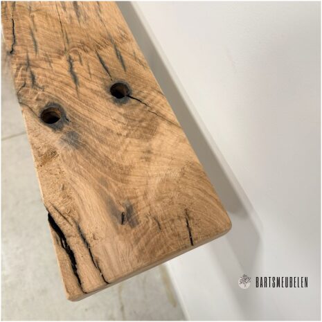 zwevende wandplank oud eiken 56 cm WP-010