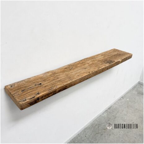 Rustiek eiken wandplank 110 cm WP-021