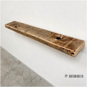Rustiek oud eiken wandplank 100 cm WP-018