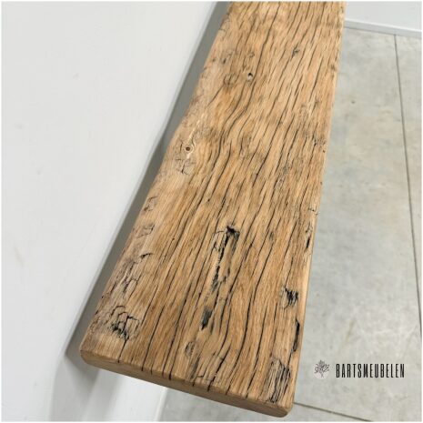 Rustiek oud eiken wandplank 110cm WP-021