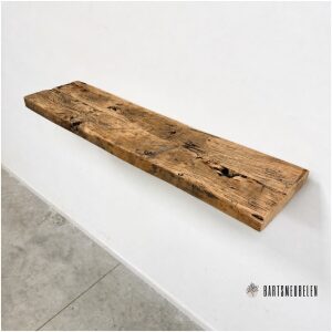 Rustieke wandplank eiken 90 cm WP-020