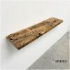 Wandplank 90 cm van rustiek oud eiken WP-020